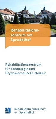 Flyer des Rehabilitationszentrums am Sprudelhof